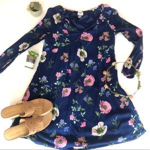 Old Navy Boho Floral Swing Dress